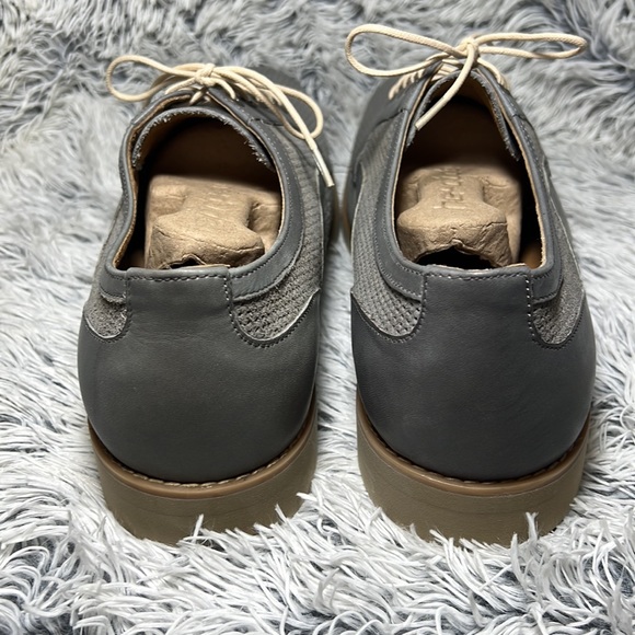 Johnston & Murphy Sz 13 Grey Dress Shoes - Picture 6 of 9